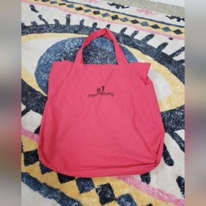 Fashion Brand Company Large Cotton Red Tote